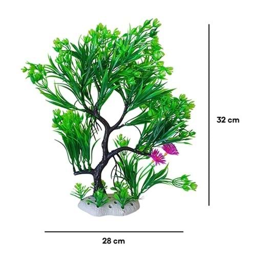 BONİSA PLASTİK BİTKİ BNS-3643 ( 28 x 32 CM )