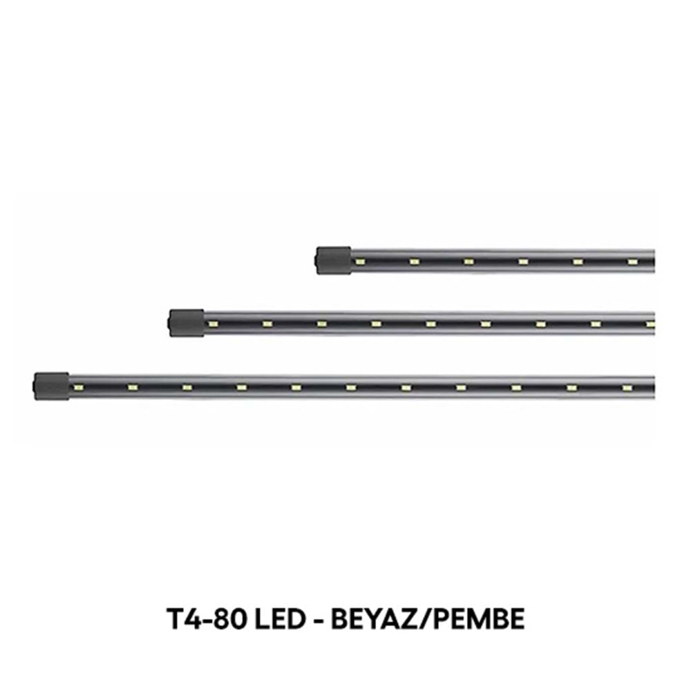 SOBO T4-70 WHITE/PINK AKVARYUM LED BEYAZ/PEMBE 70 CM